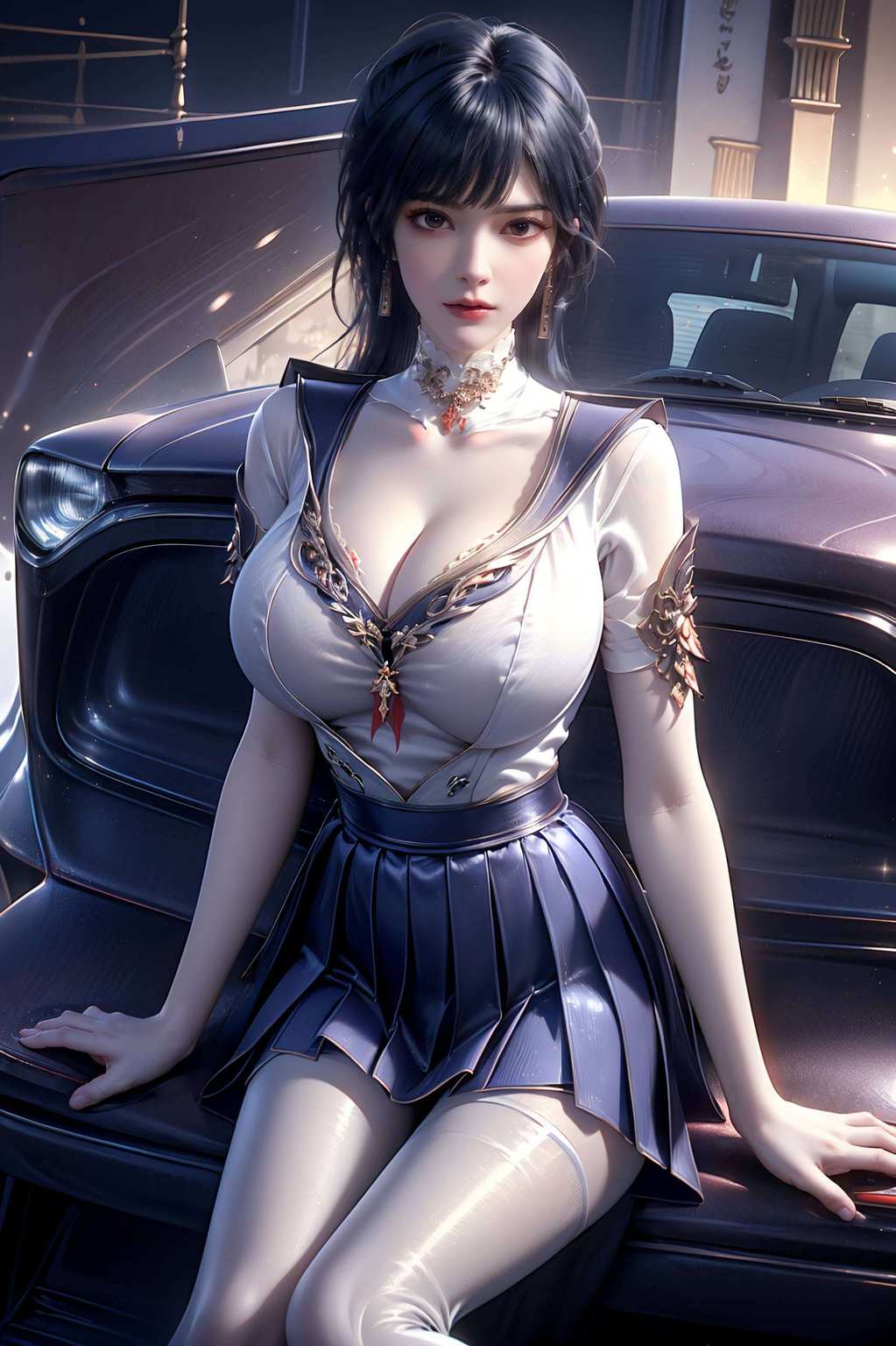 她就仿佛从百炼成神的世界里穿越而来嘿