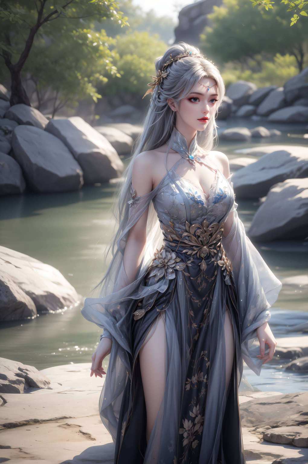 宁雨蝶殿主尽显玄幻之美