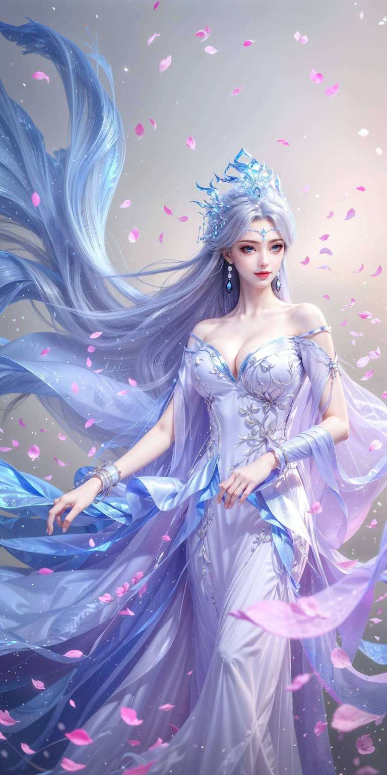 罗征剑气冲霄汉美人映屏