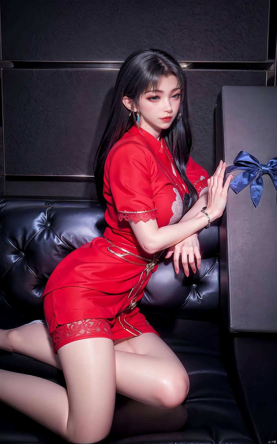 国漫美女娇傲锐展翅高；玄幻世界里