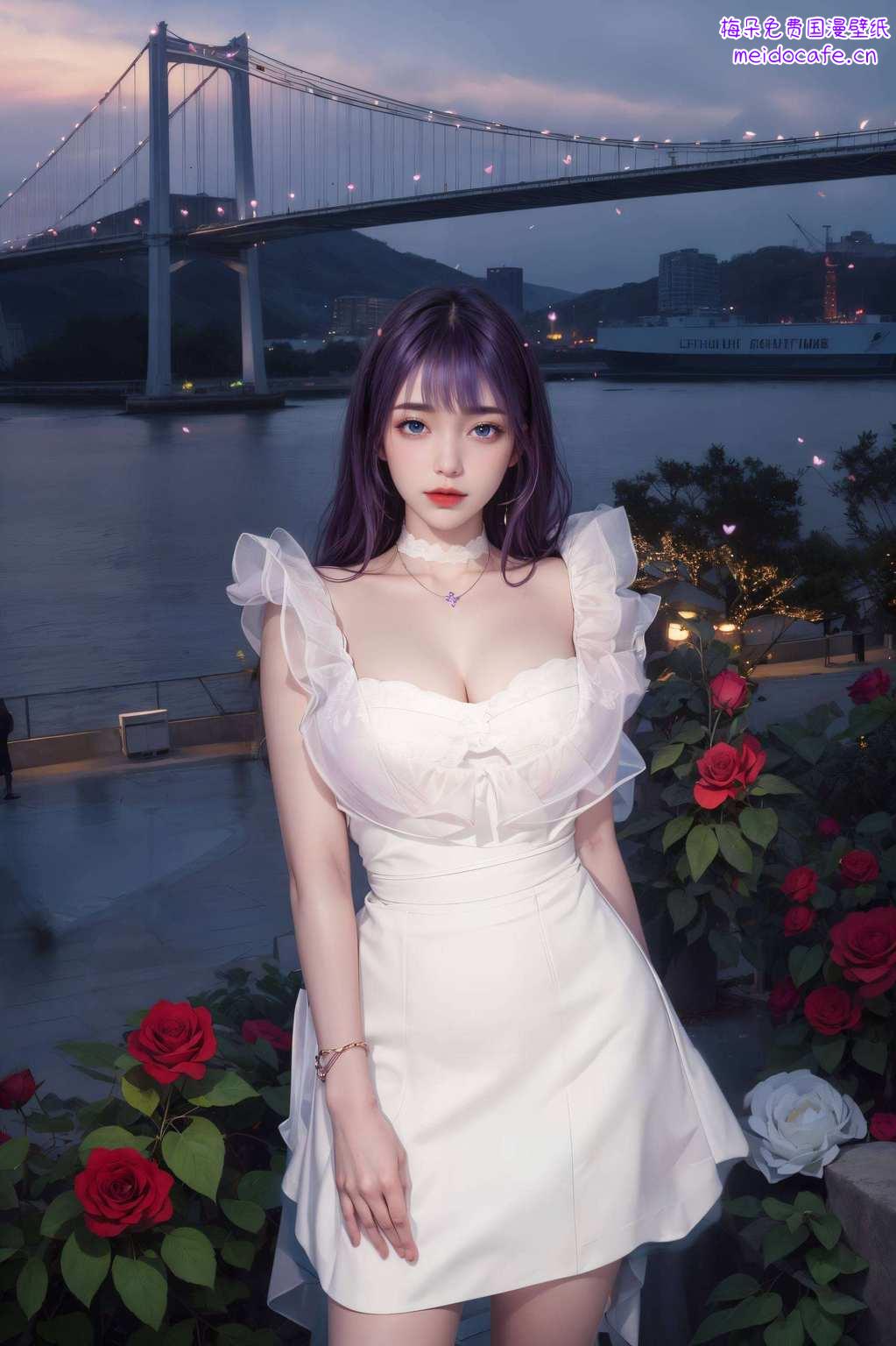 宛如壁画中的国漫女神简直是护眼壁纸界的“神仙眷侣”