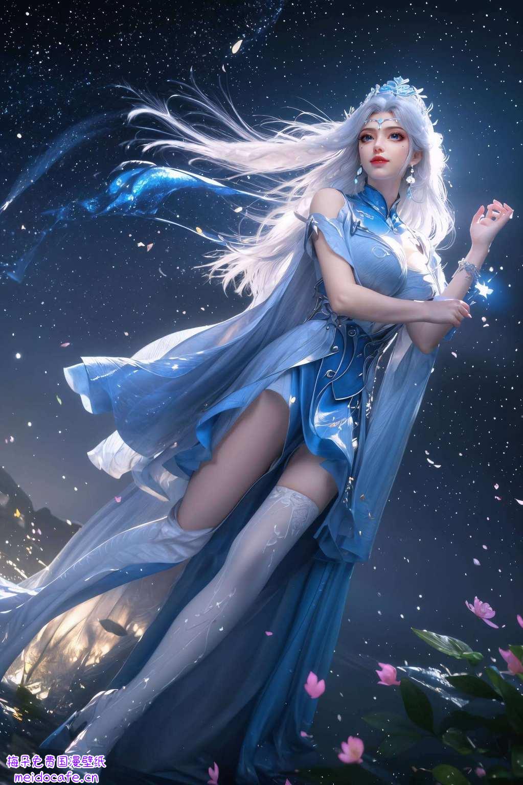 乐音那如泉水般的歌声宽屏壁纸里的玄幻世界顿时生机勃勃！宁雨蝶那如蝶翼般的眼眸