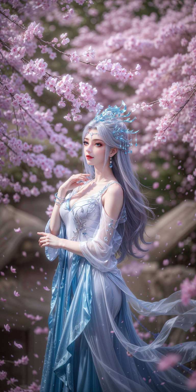 不如就让我们在这宽屏壁纸上一睹她们的芳华吧！在宁雨蝶和苏灵韵的美貌对决中
