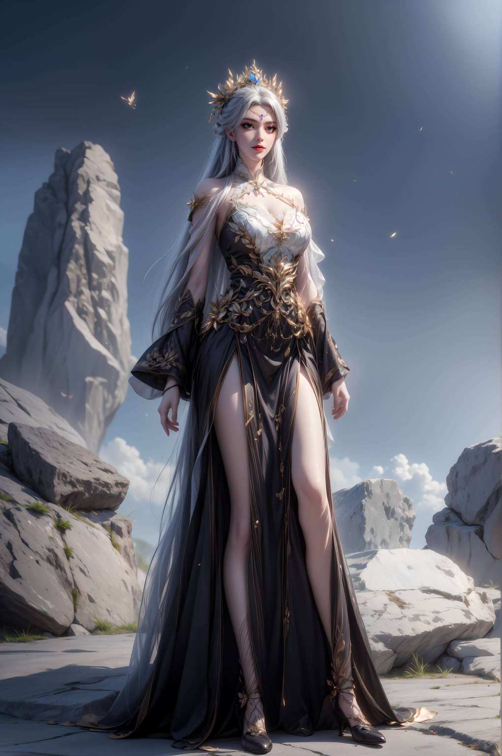 而苏灵韵则如百炼成神的剑她们谁更美？或许