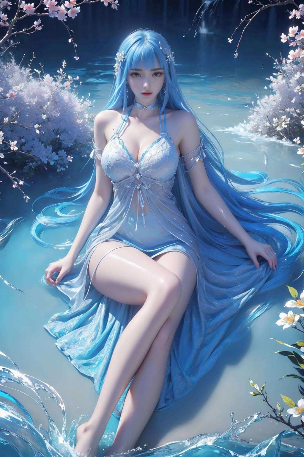 汇国漫之美宛若蝴蝶般舞动壁纸之间