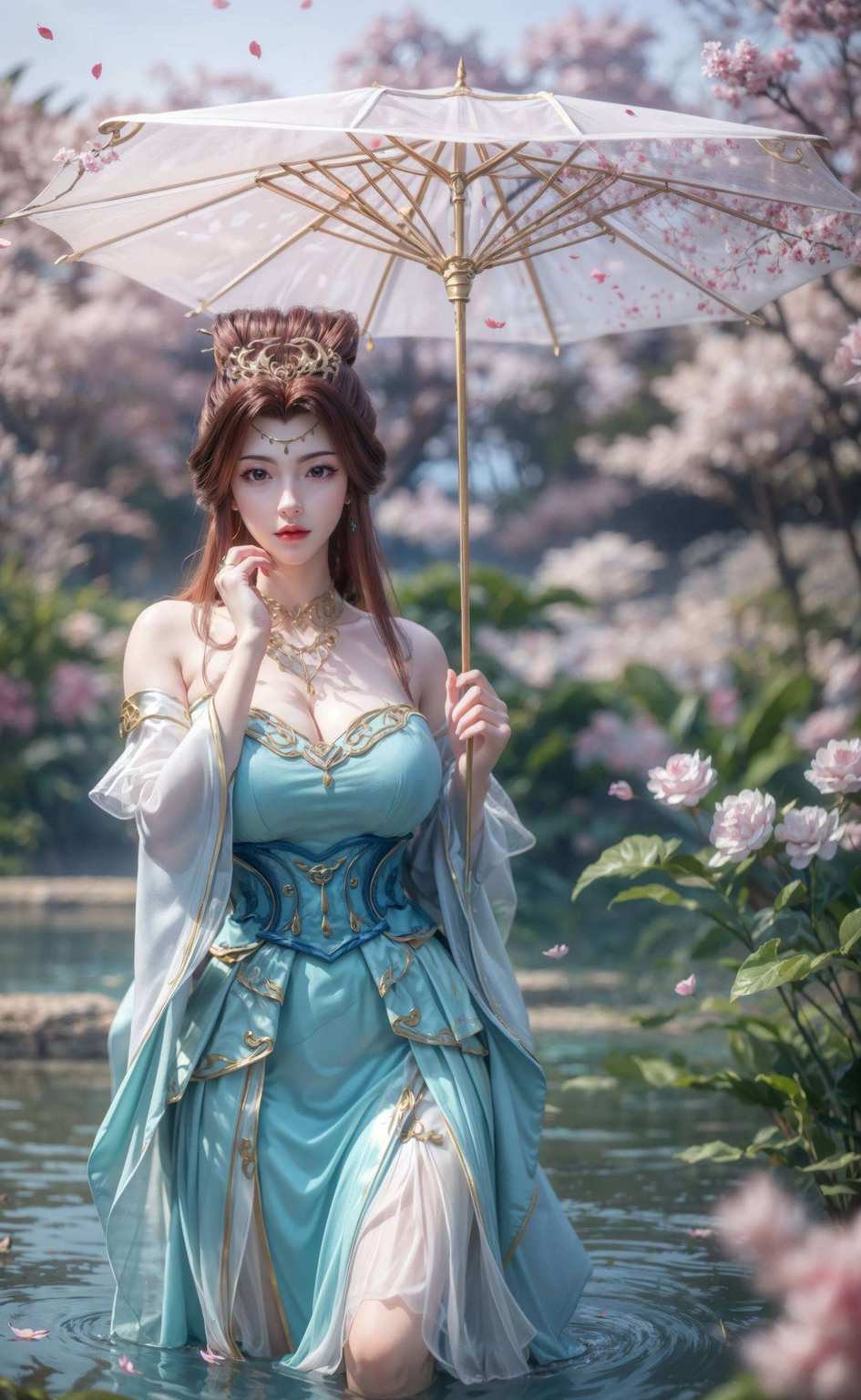 让你平板瞬间变身艺术馆！🌟 快来一睹为快动漫迷们！今天给大家带来一组超级养眼的AIGC免费壁纸合集！🎉 不仅有国漫女神苏灵韵的精美壁纸