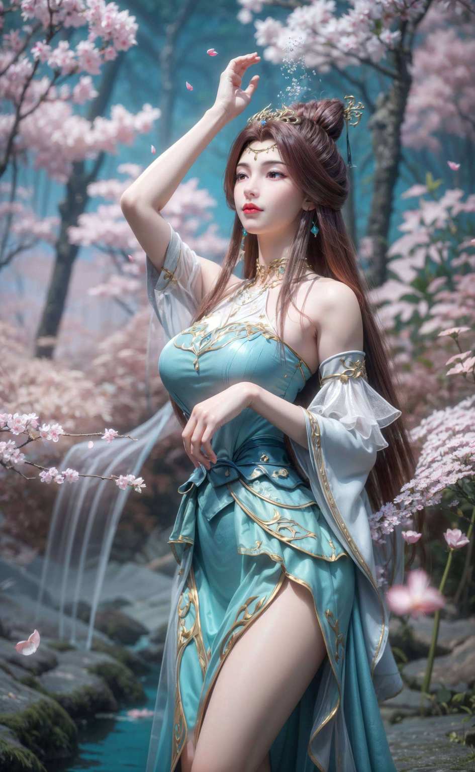 国漫之美国漫女神苏灵韵美得让人心动