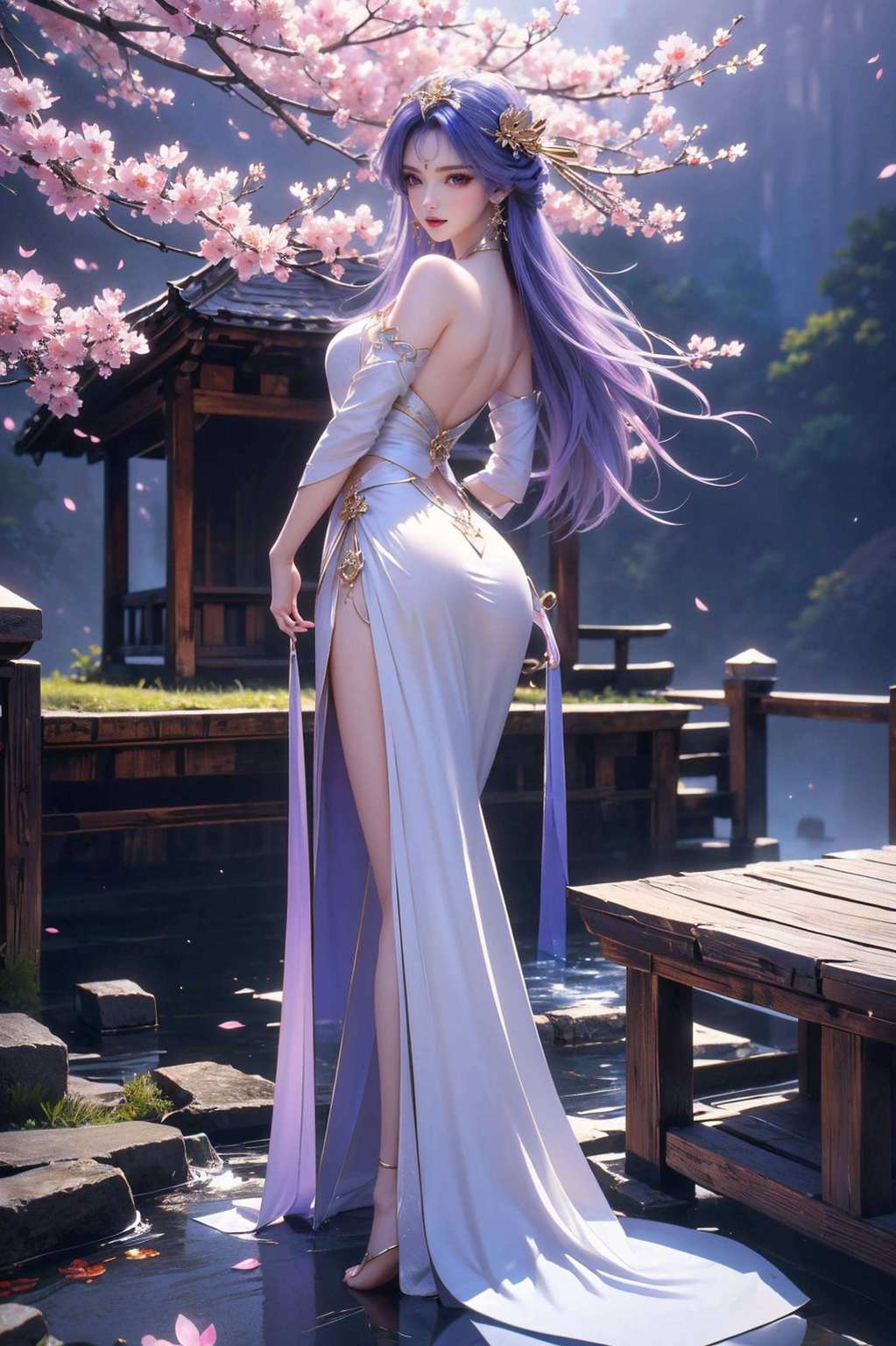 壁纸天穹骑士如同穿梭于星辰的旅者都是对国漫女神和国漫美女的一次心灵交流