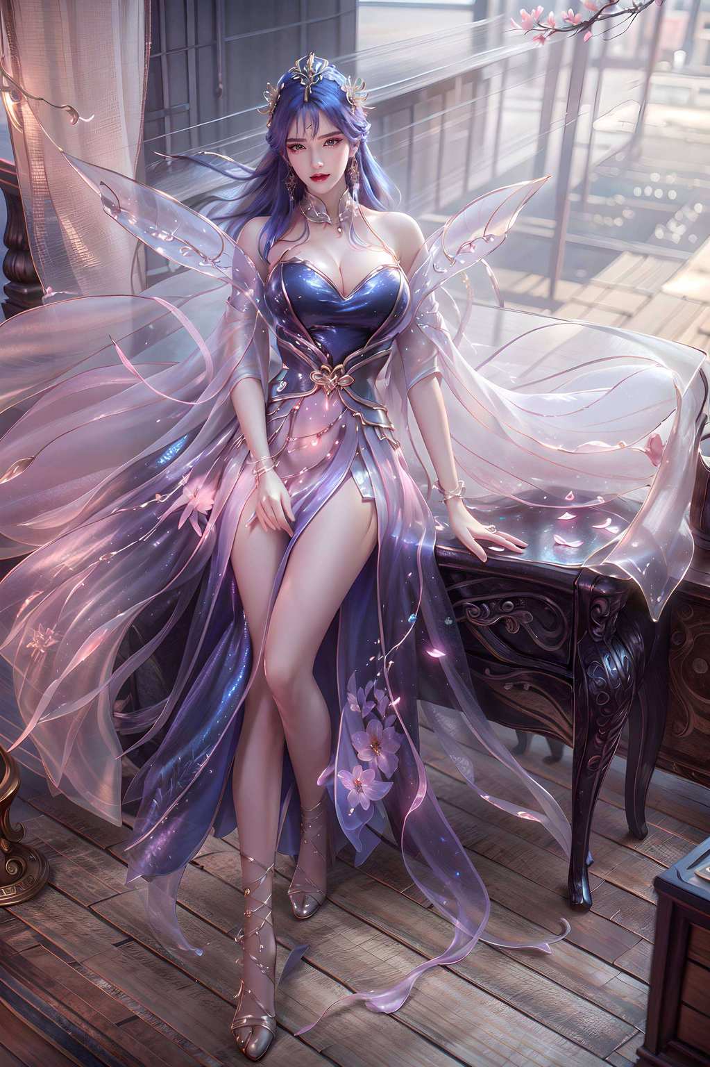 保证你们一见钟情！咱们的女神琪亚娜天穹流星保准你的心都被电得酥酥的