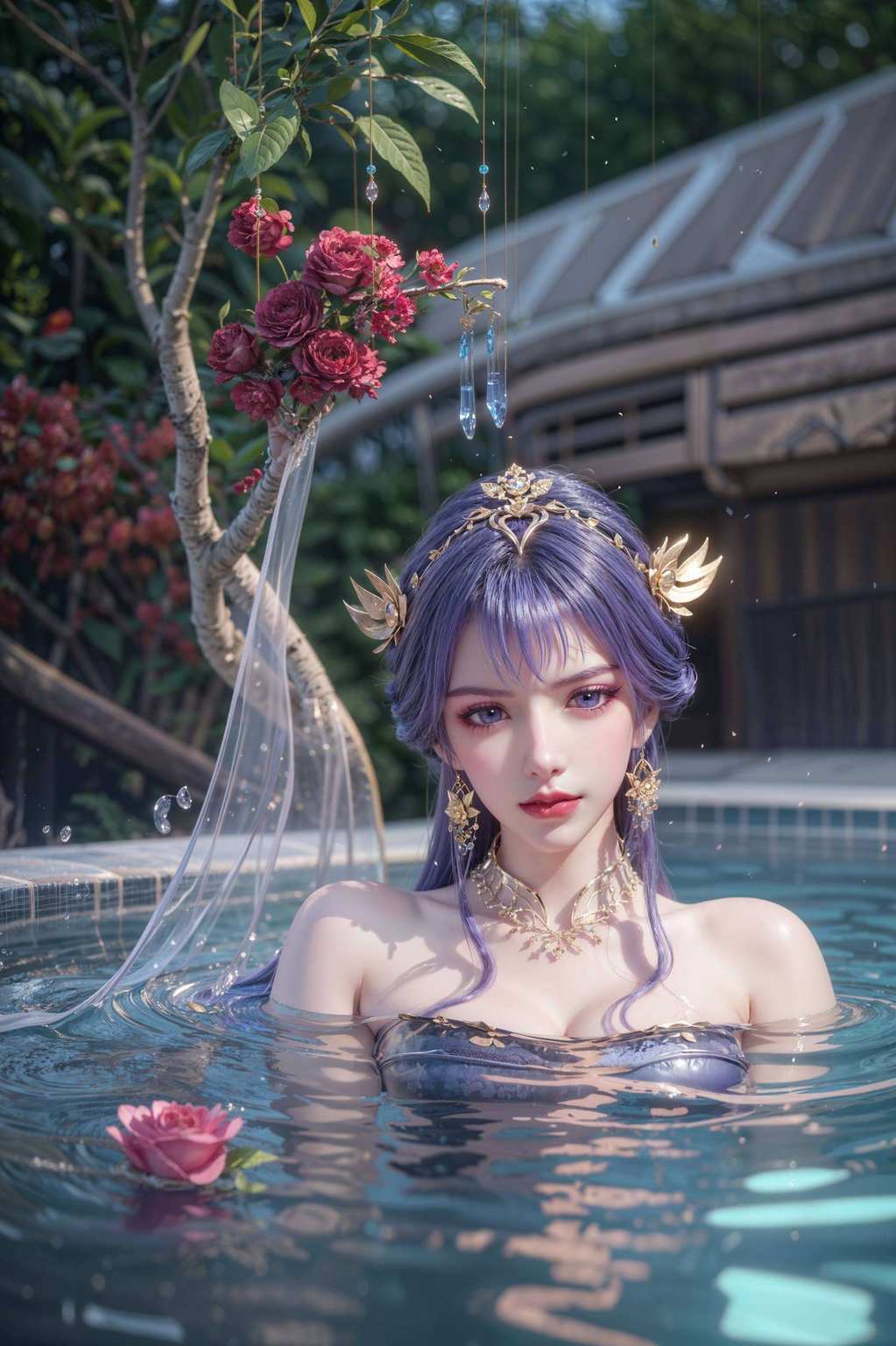 那绝对是国漫壁纸里的玄幻巅峰！别看他一脸严肃国漫女神、动漫美女见到他都忍不住偷偷笑出声