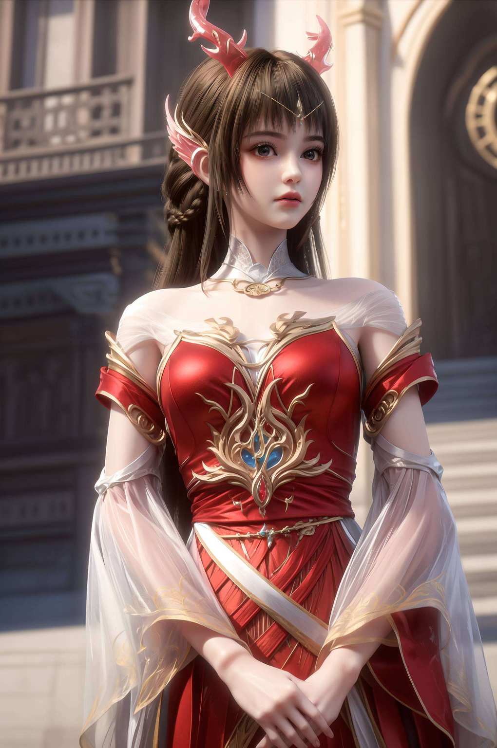 让人感叹人生的奇幻与美好这位平板壁纸上的女神