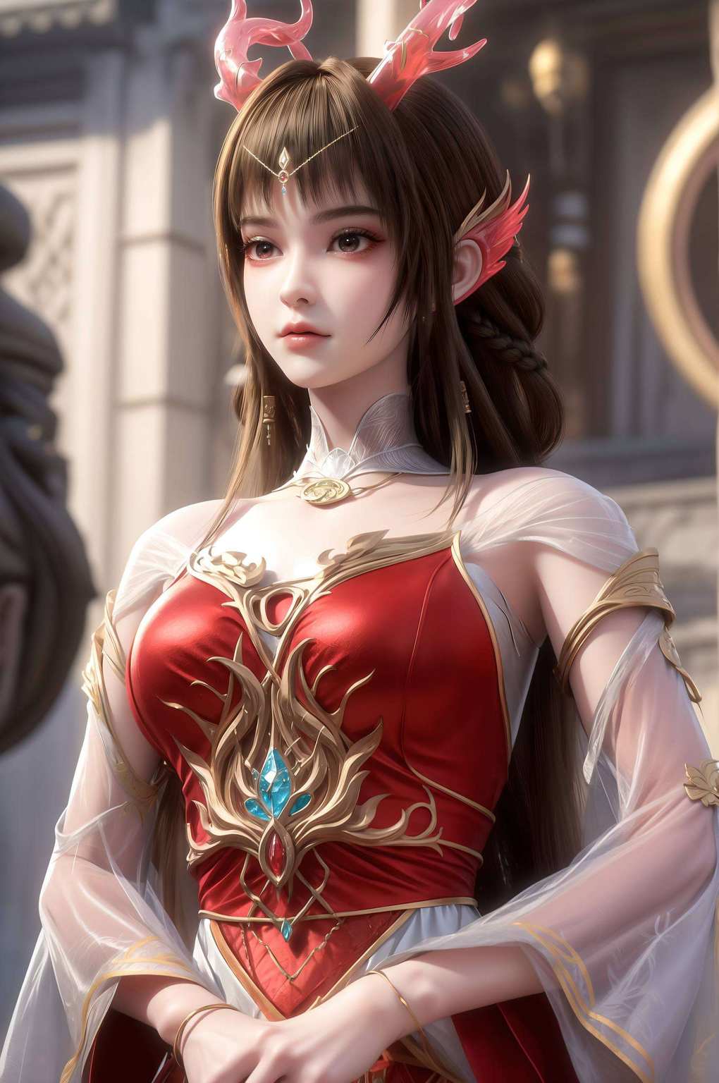 动漫美女们风情万种是想看到哪种国漫女神的微笑