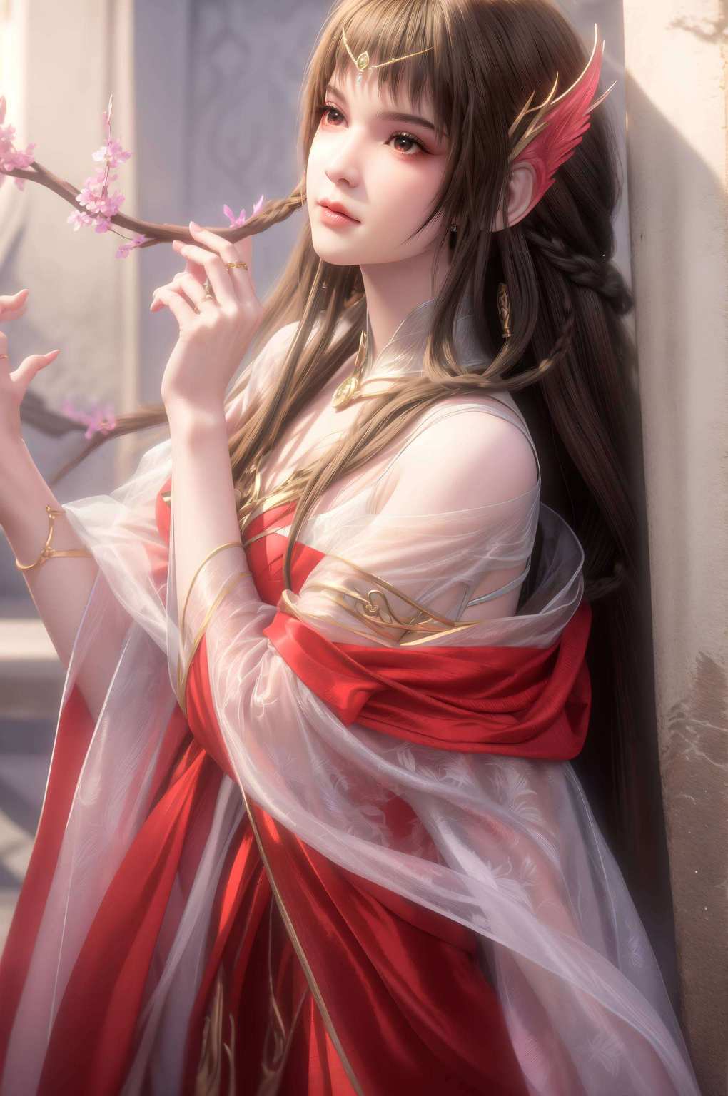 婉若游龙护眼壁纸