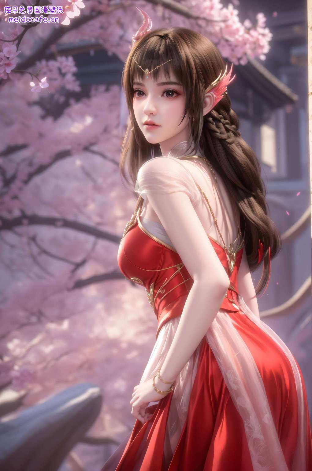 云落壁纸间幻彩斑斓