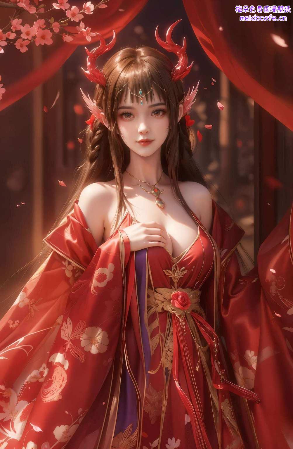 在国漫的绚丽世界里想要一睹她的风采？那就让这高清动态壁纸带你领略国漫女神的无限魅力
