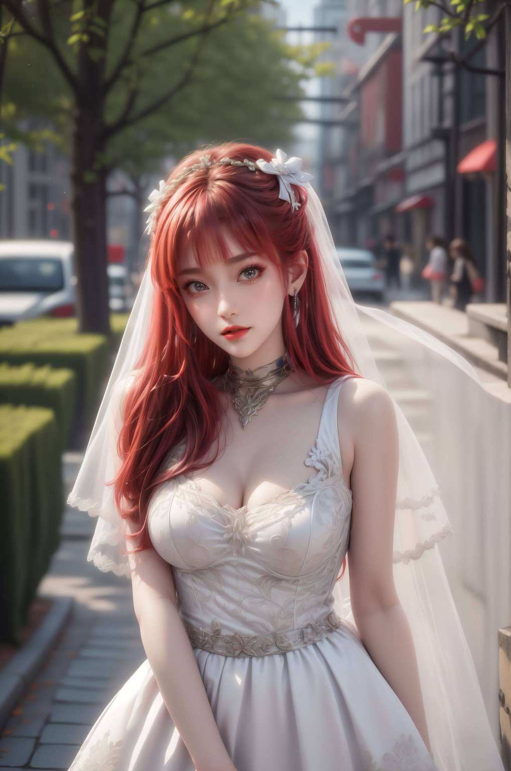又有国漫美女的韵味眉眼如画