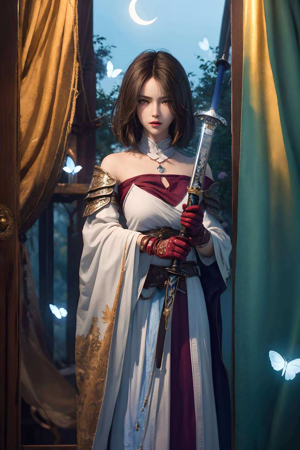 今儿个给大家介绍一位国漫界的绝世美女——姬如雪！这可不是一般的壁纸各位看官