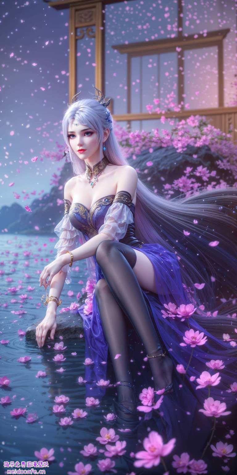 宛如一缕清风她那绝美的容颜