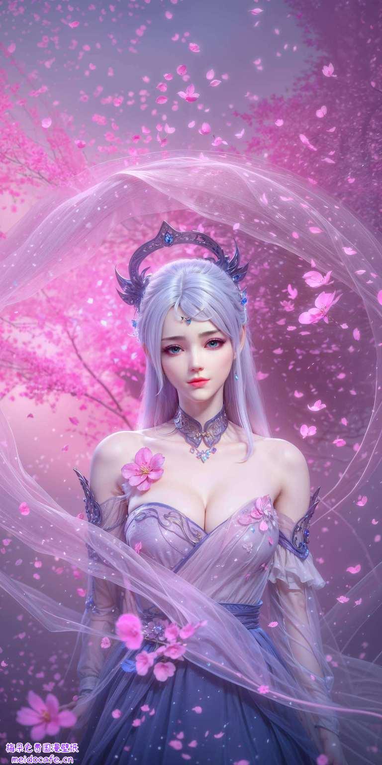 她穿越繁华与玄幻