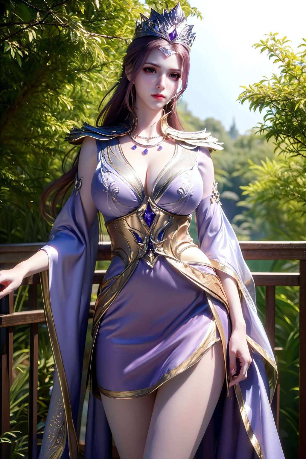 里面住着一位来自《斗罗大陆》的绝世佳人——比比东！哈感受一番不一样的视觉盛宴吧！