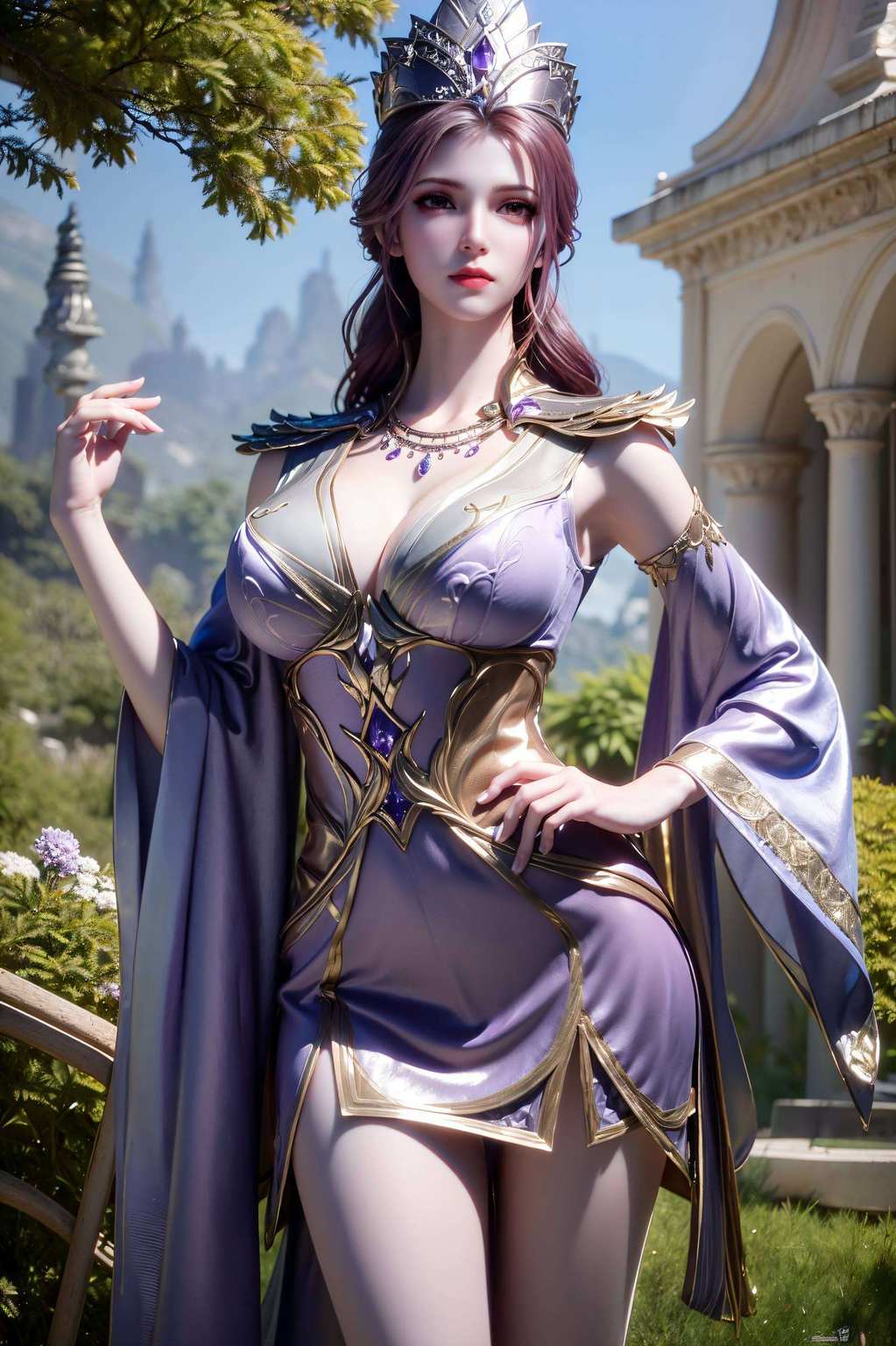都是国漫女神深邃眼神中的故事比比东的星空壁纸仿佛诉说着古老神话的神秘