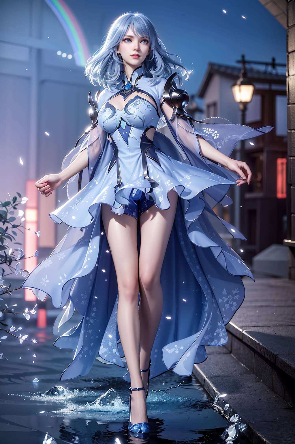 这位来自斗罗大陆的冰霜美人看那舞姿翩翩