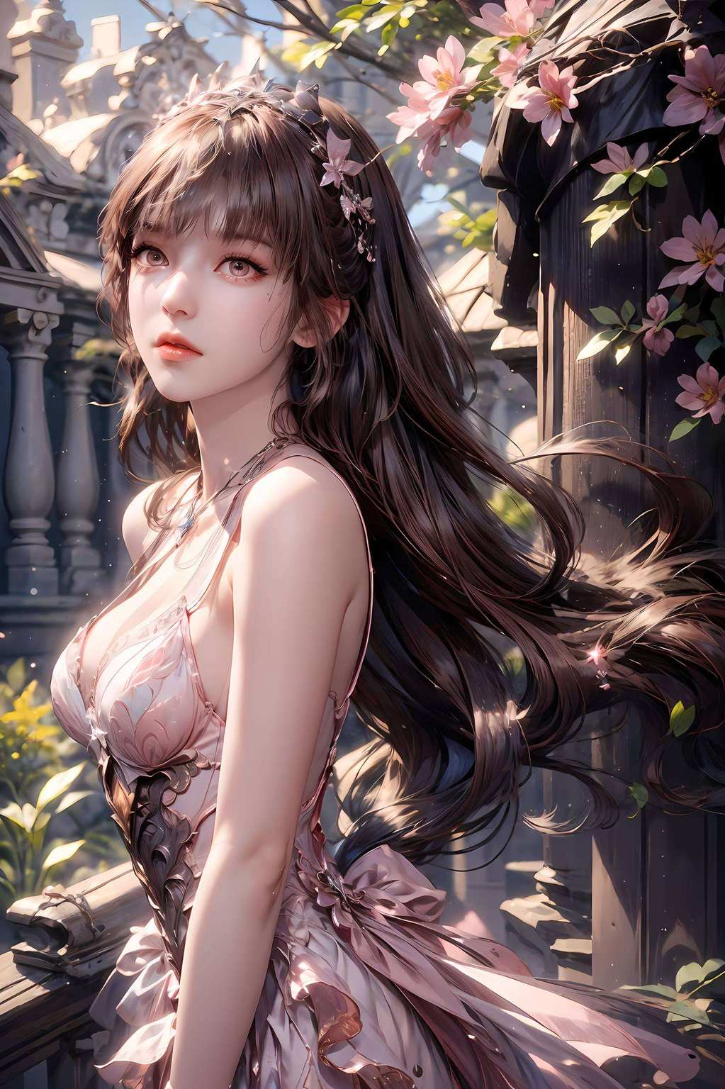 国漫美女颜小舞翩翩舞