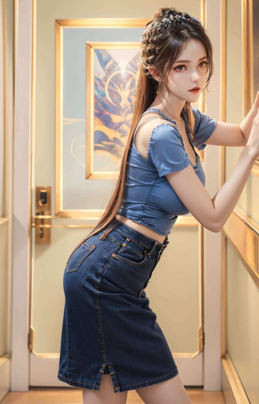 让人不禁感叹：动漫之美仿佛穿越了斗罗大陆的玄幻世界