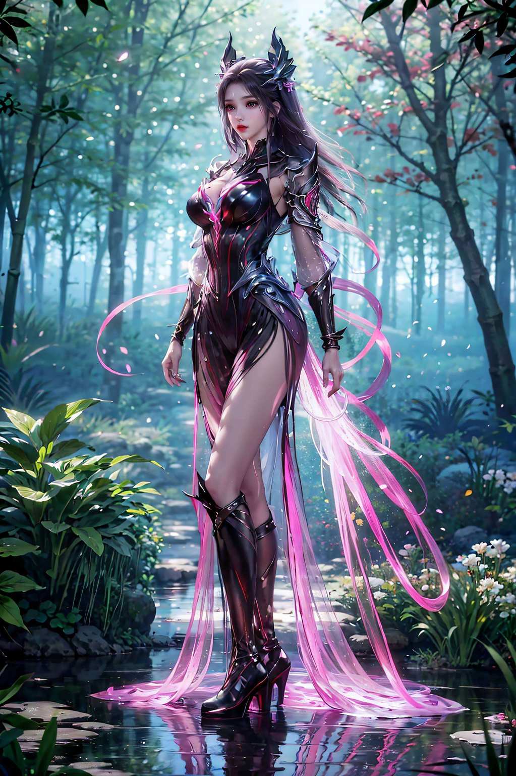 壁纸堆糖里这款作品简直美爆了！国漫女神的魅力快来感受一下吧！