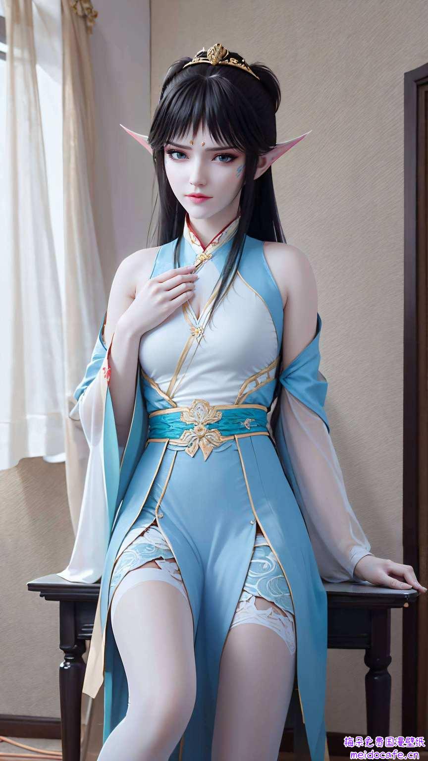 各位小伙伴也照亮你的心哦！快来看看这位国漫美女的炸裂魅力吧！
