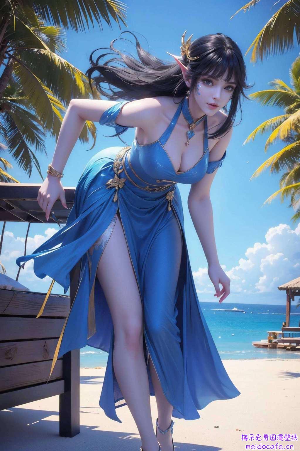 其丽色如壁画美女风采