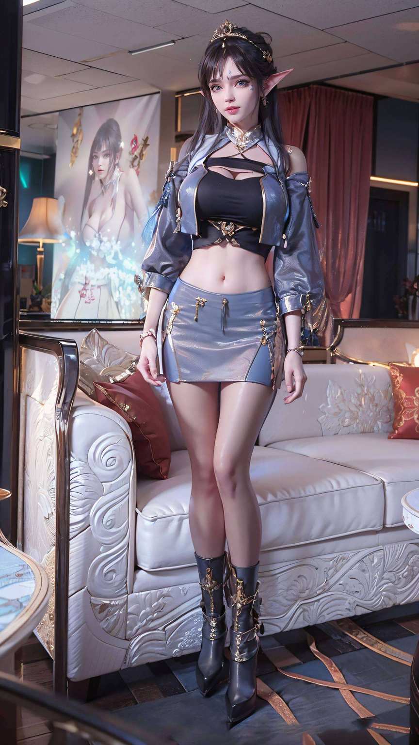 这位可是斗破苍穹里的一位大美女那调皮捣蛋的性格更是让人忍俊不禁