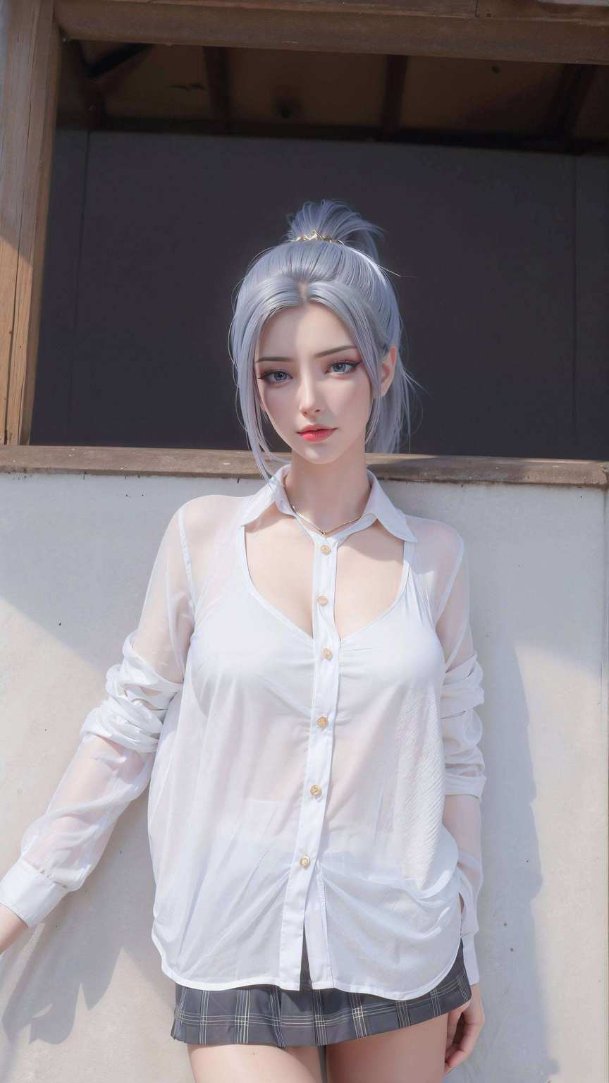 国漫女神韩月款款而来斗破苍穹的玄幻气息扑面而来