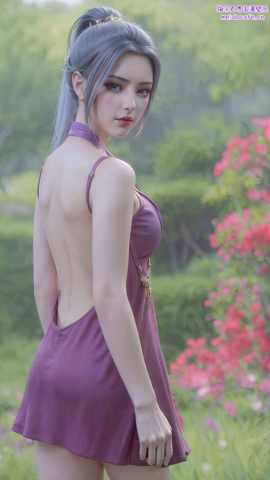 也是玄幻故事里的绝世美女捕获了无数粉丝的心