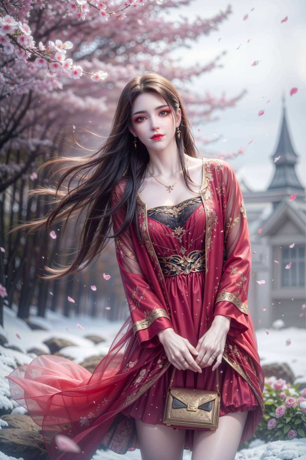 美杜莎女王大人驾到！谁敢不从？一袭彩鳞壁纸霸气侧漏