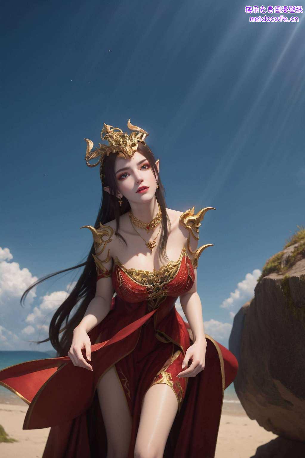 动漫美女魂蛇女神机巧