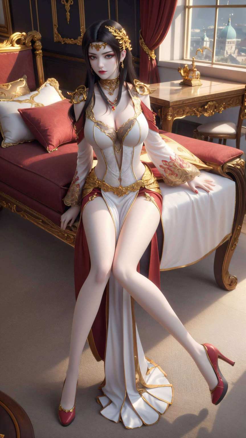 美杜莎、彩鳞、斗破苍穹的蛇女们眼神犀利如电
