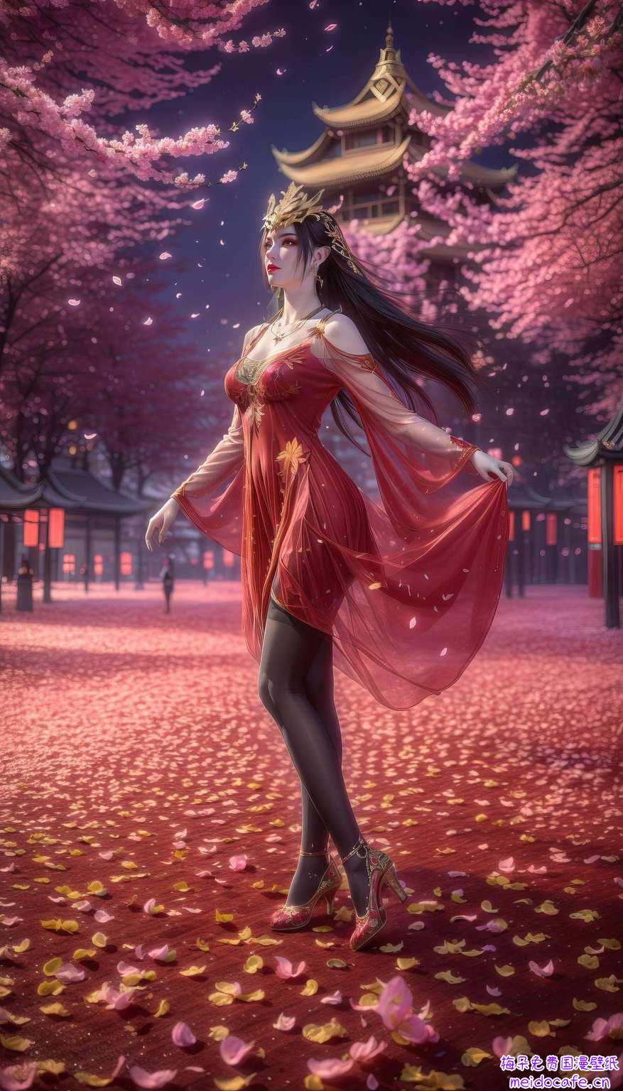 她那冷艳的眼神中隐藏着无尽的力量也在宽屏壁纸中绽放着她们的魅力