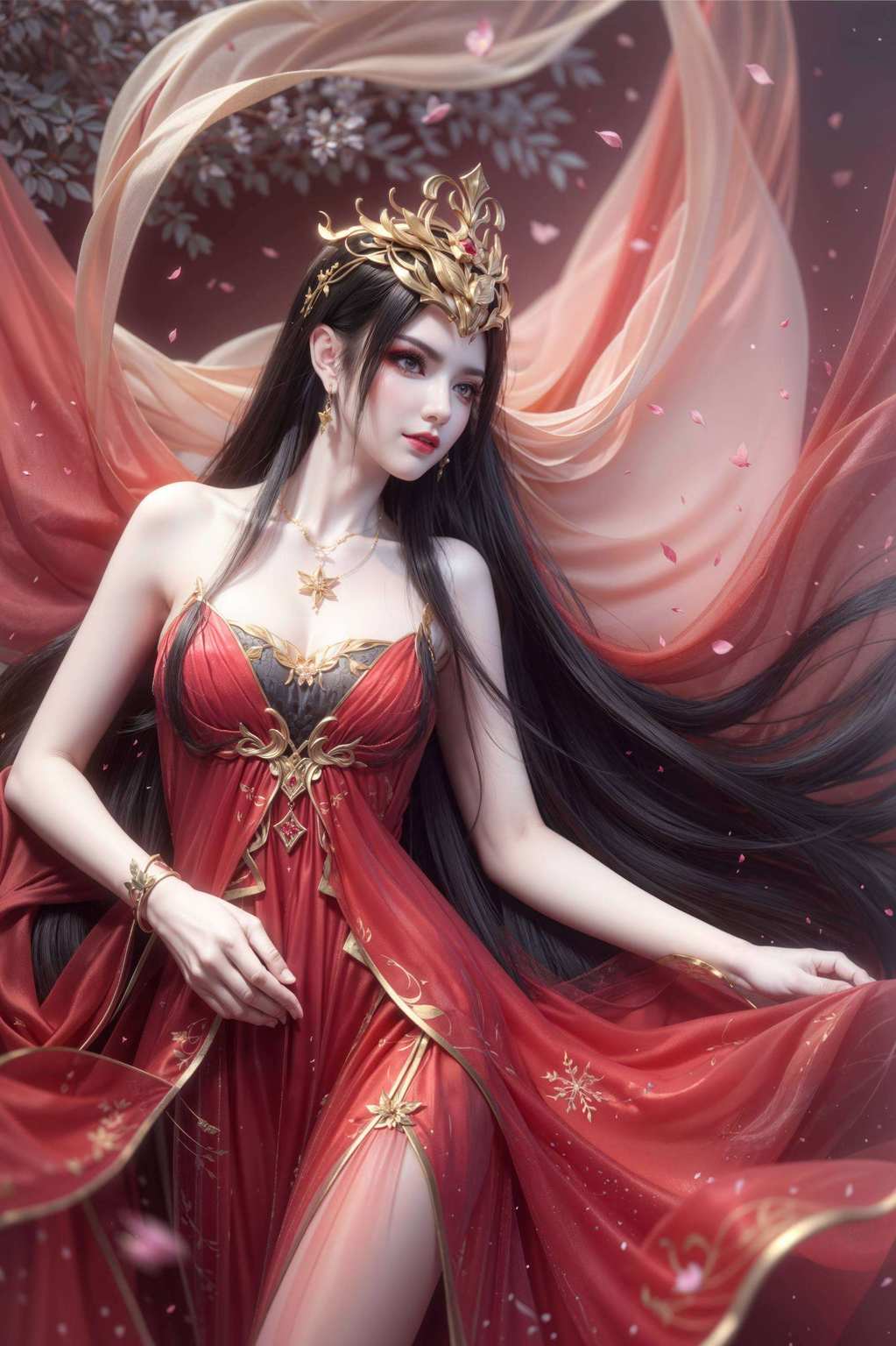 壁纸映神韵美女蛇女
