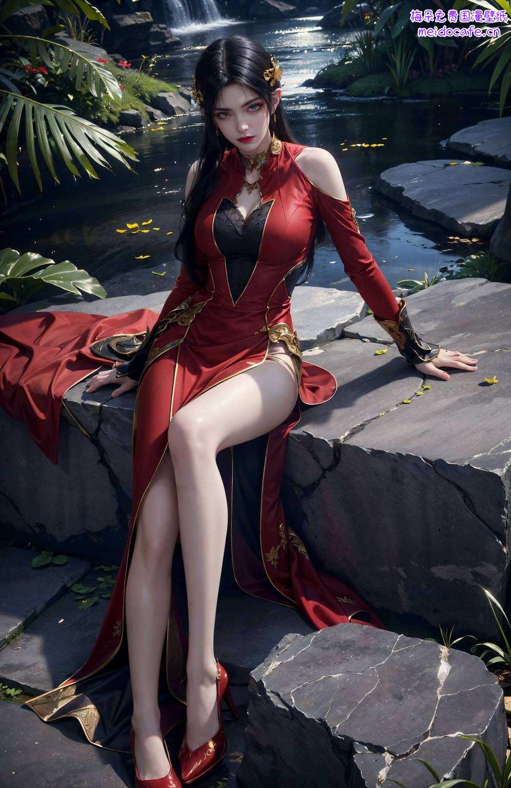 国漫女神们的风采在这里齐聚简直是二次元迷们的视觉盛宴！美杜莎女王气场全开