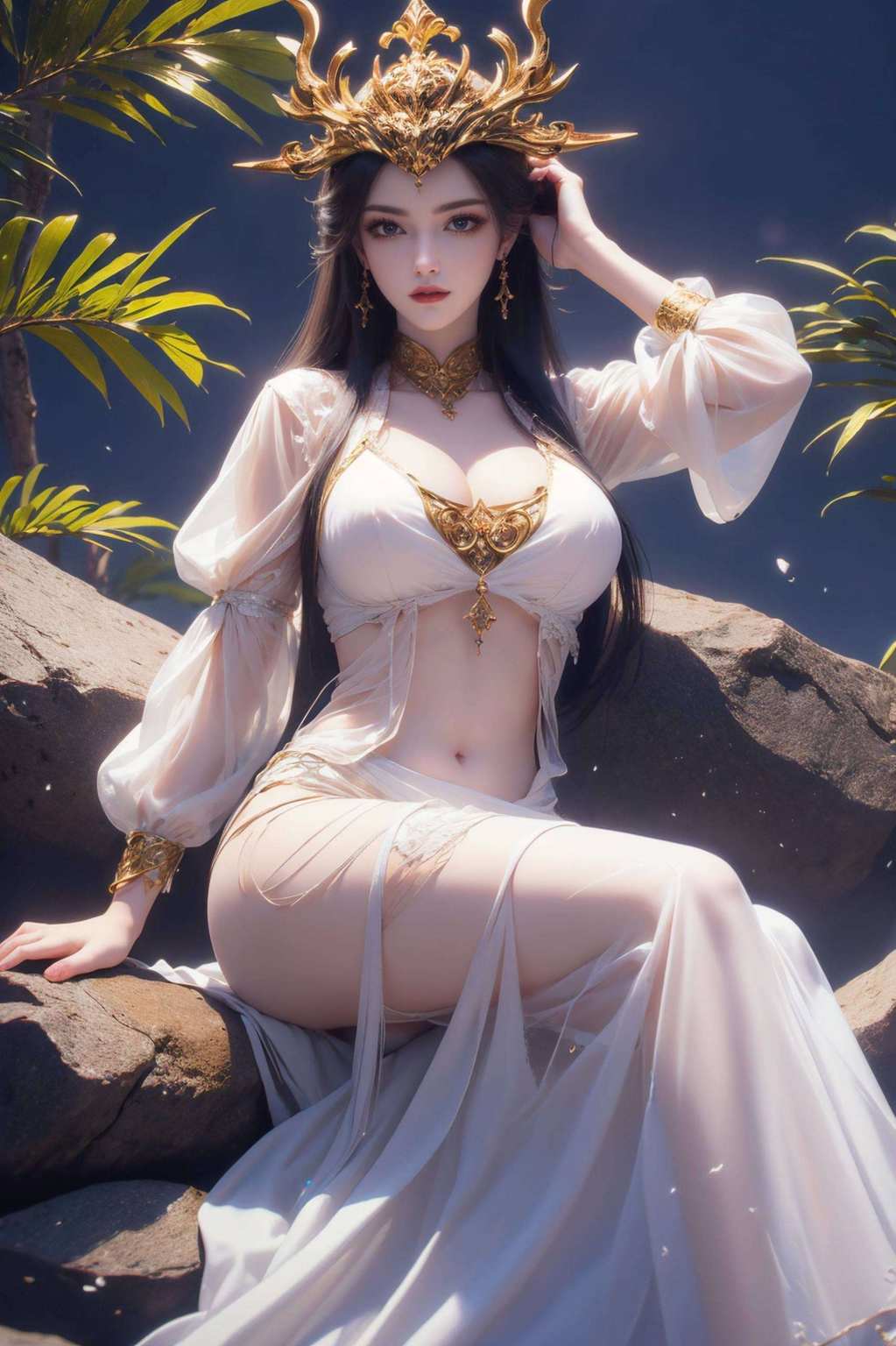 美杜莎凝视彩鳞绕柱