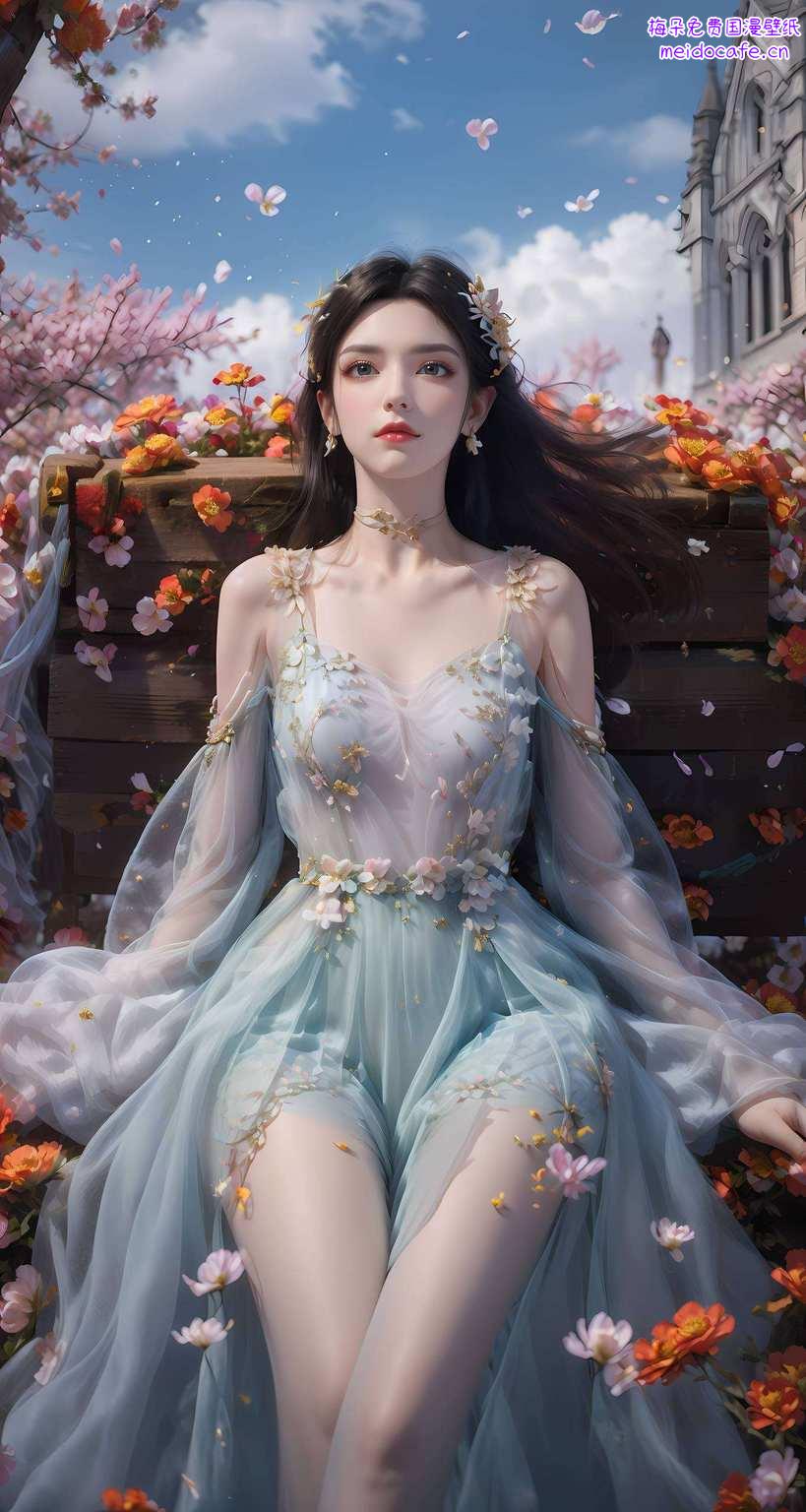 也是万千粉丝心中的梦幻壁纸她是国漫中的绝世美女