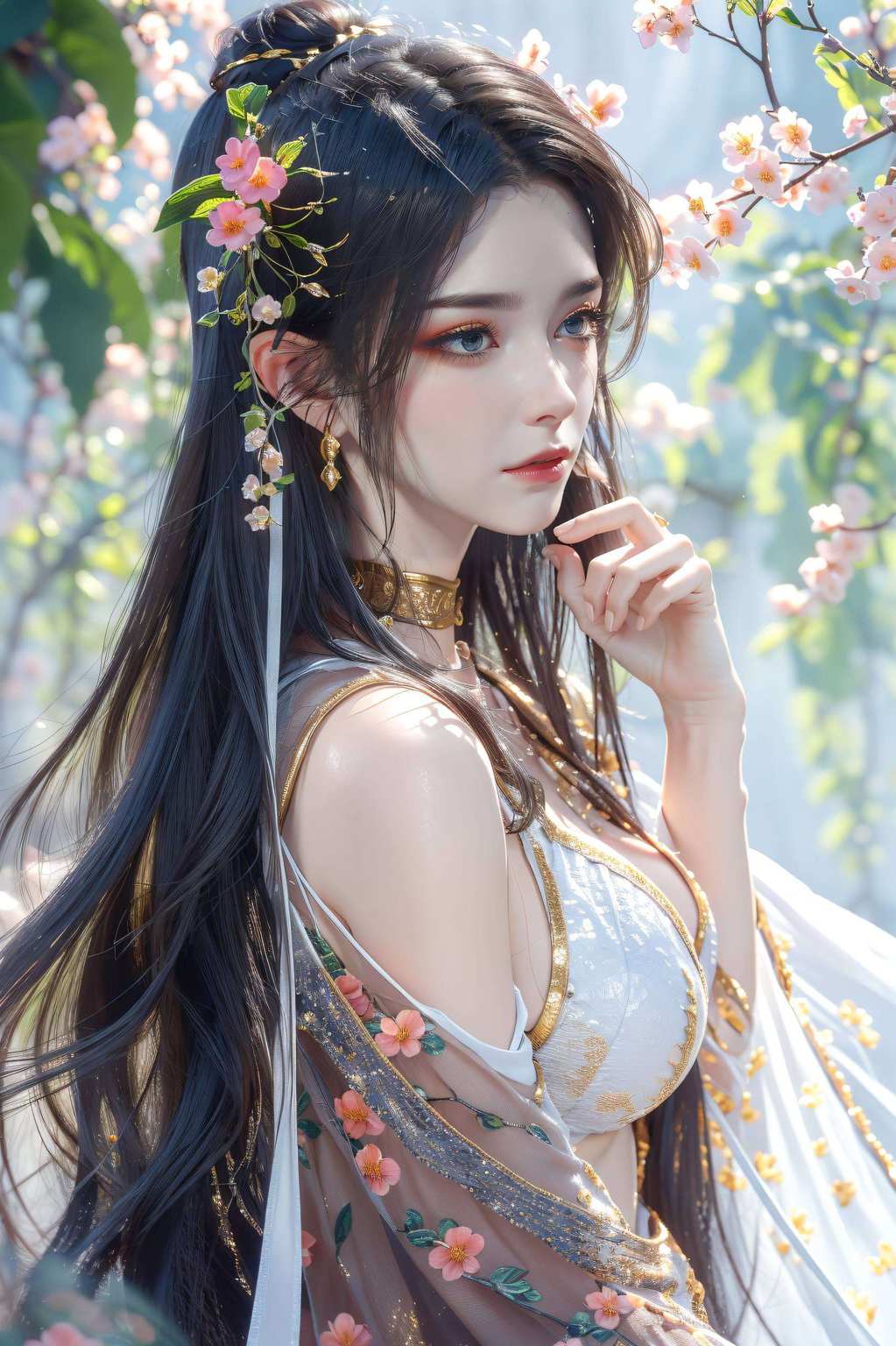 在斑斓的彩鳞之间美杜莎以她冷艳的姿态