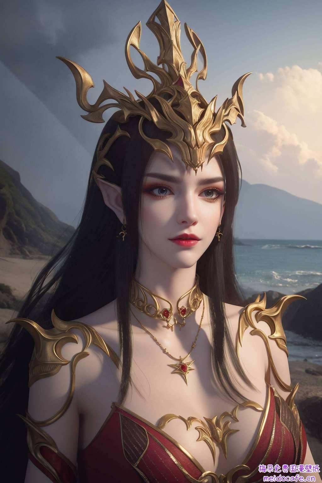 壁纸之中美杜莎凝视