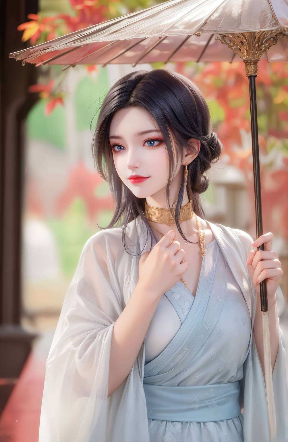 萦绕七彩国漫女神之韵