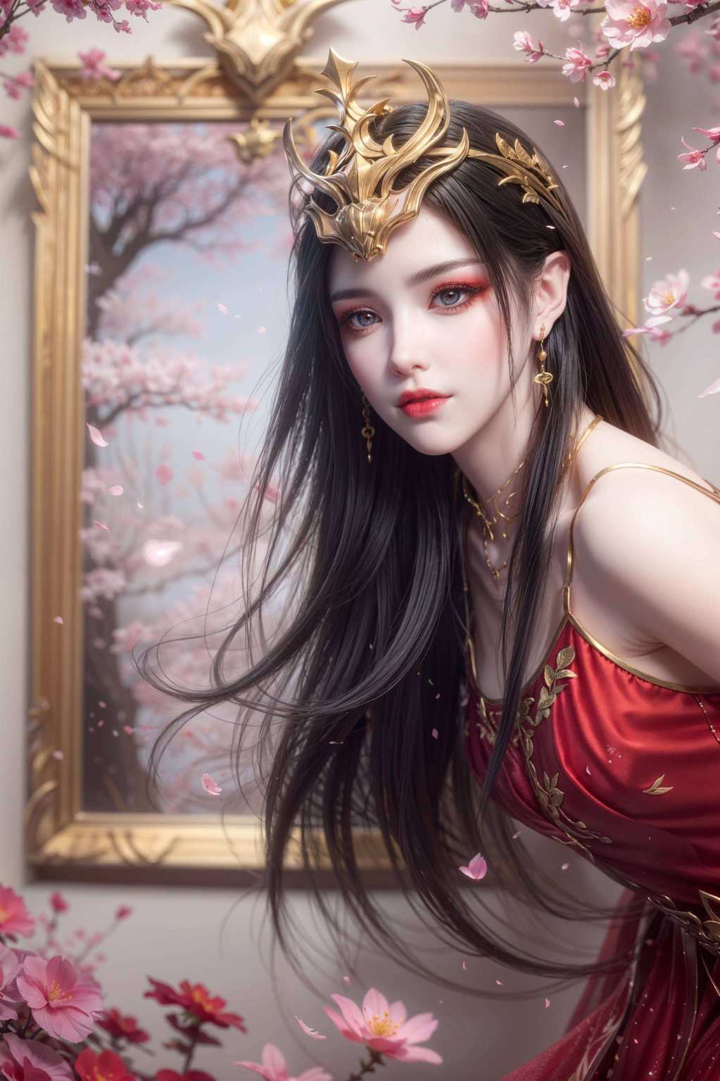 七彩吞天蟒般的霸气一次性集齐国漫女神们的风采！让你的手机瞬间变身玄幻世界