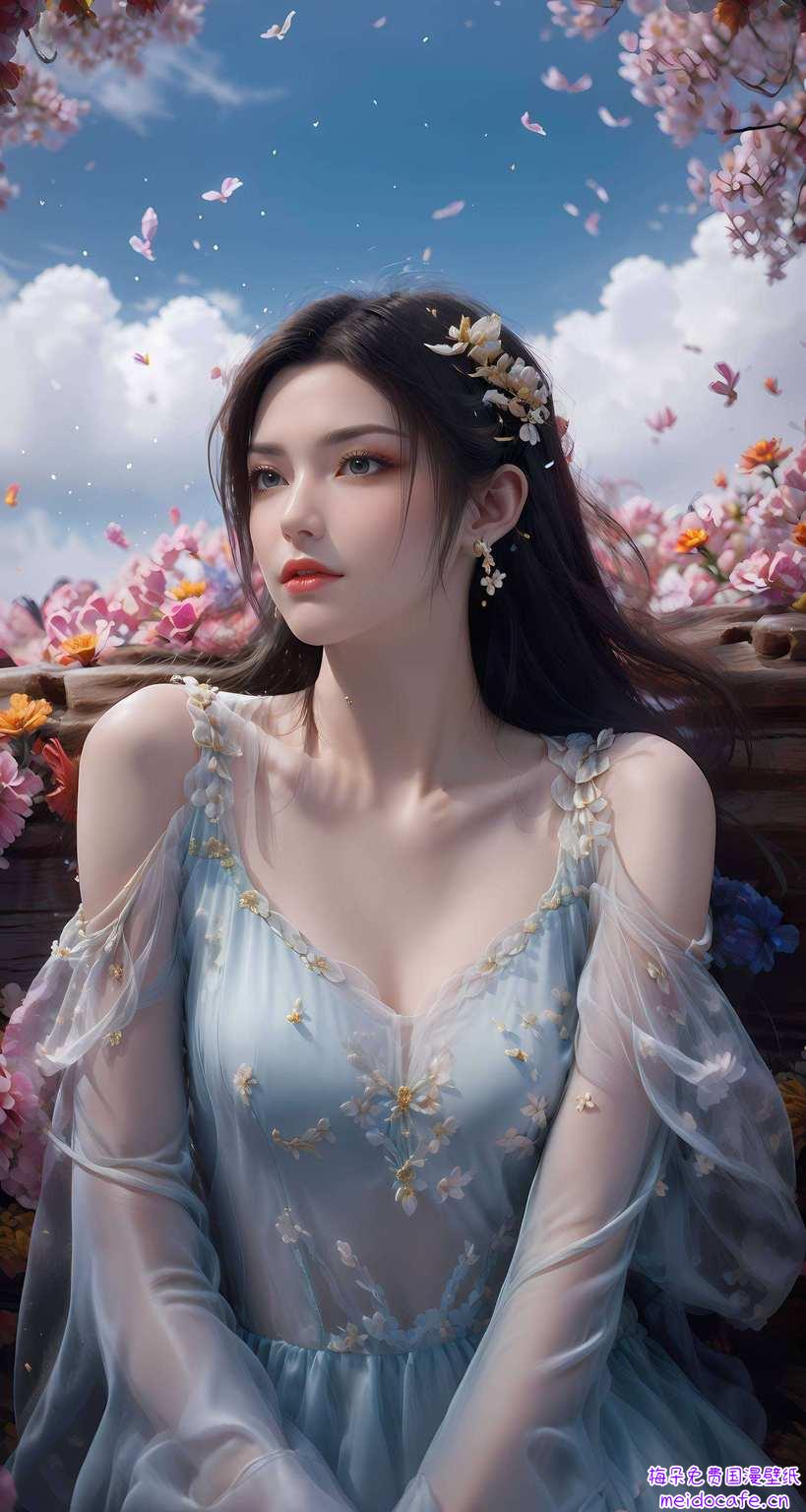 国漫女神美杜莎绝对让你的手机瞬间变身古风玄幻秘境！斗破苍穹里的美杜莎3D动态壁纸