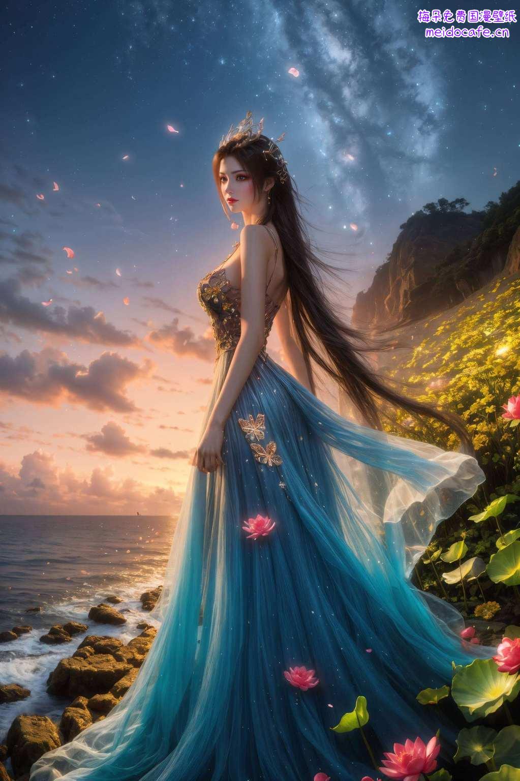 各个都是壁纸界的宠儿！这边4K美杜莎电脑壁纸风情万种那边彩鳞壁纸又是斑斓多姿