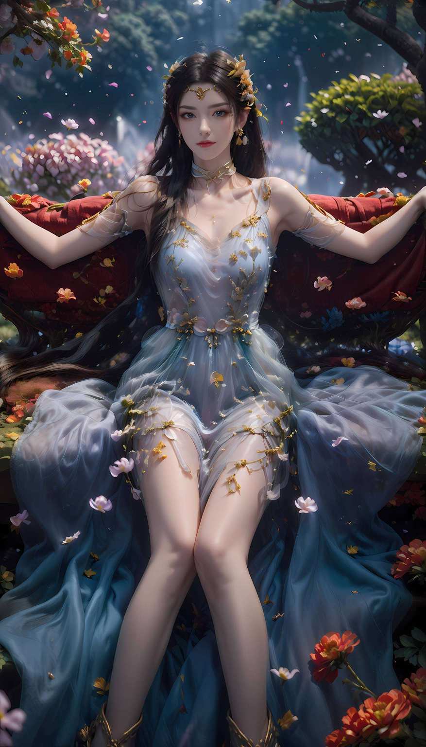 蛇女曼妙斗破苍穹之女神