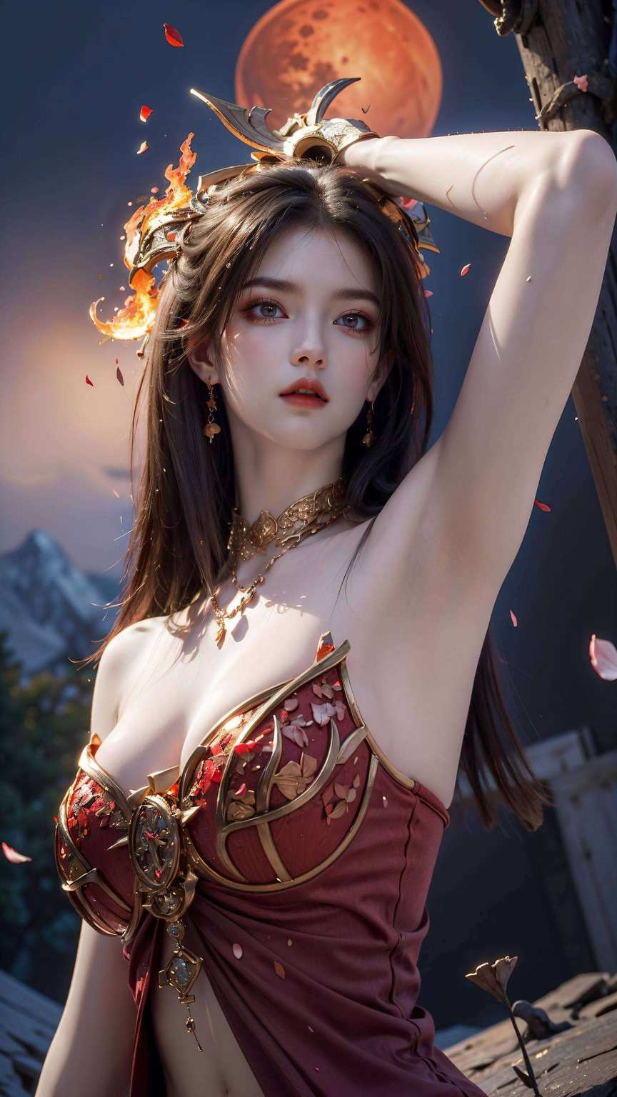 彩鳞之艳都是动漫美女的极致呈现
